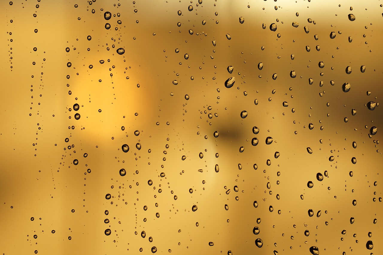 Dážď na okne